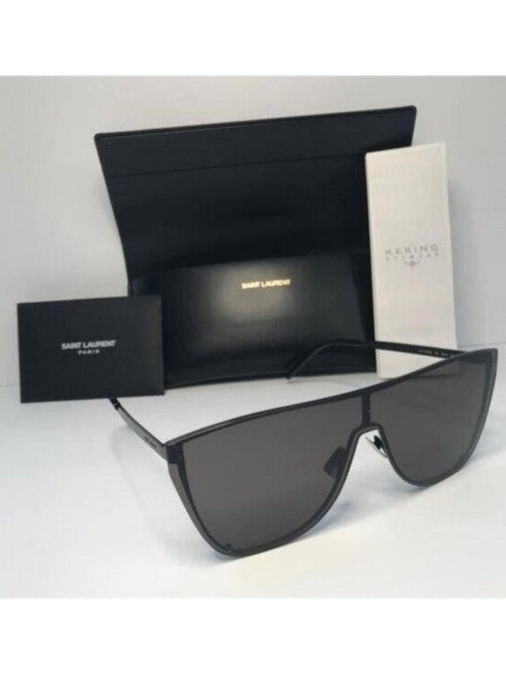 New Authentic SAINT LAURENTSL 1 Mask Sunglasses - Picture 7 of 12